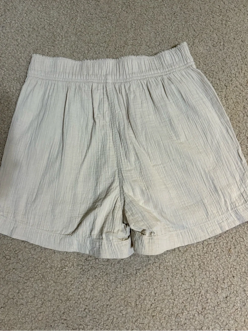 Women's Wonderly Khaki Linen Shorts